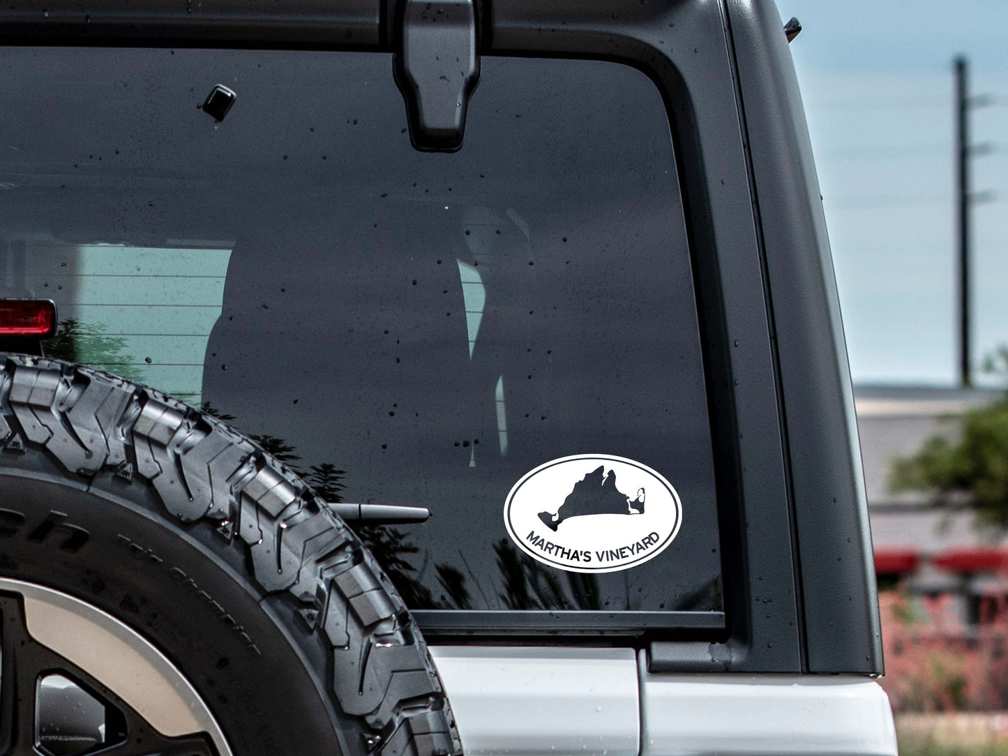 Martha's Vineyard Euro Cutout Sticker