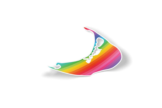 Nantucket Pride Rainbow Waterpoof Vinyl Sticker