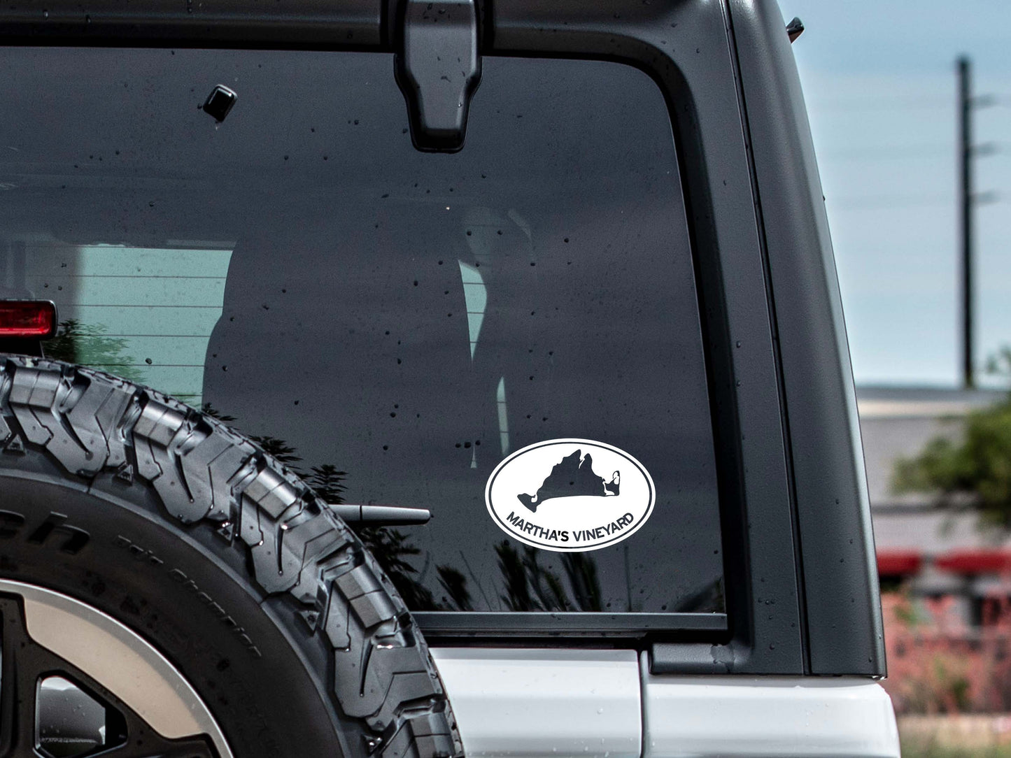 Martha's Vineyard Euro Cutout Sticker