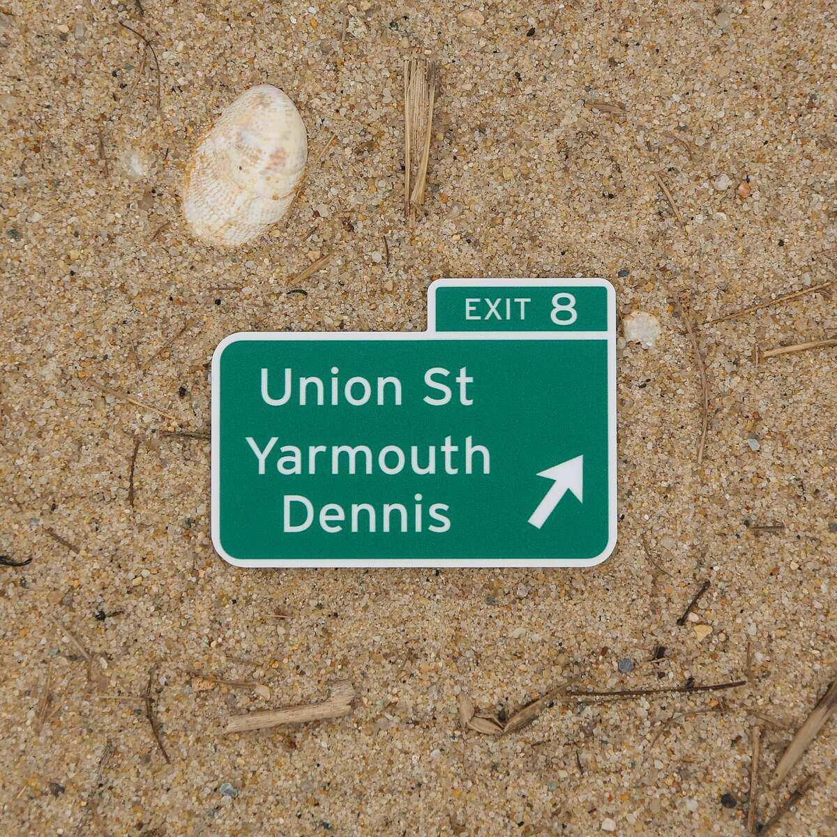 Cape Cod Route 6 Exit 8 Sticker
