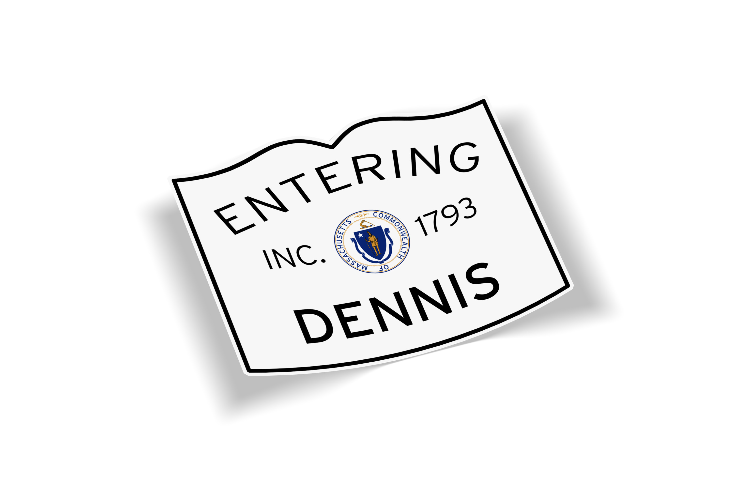 Entering Dennis Sticker main image