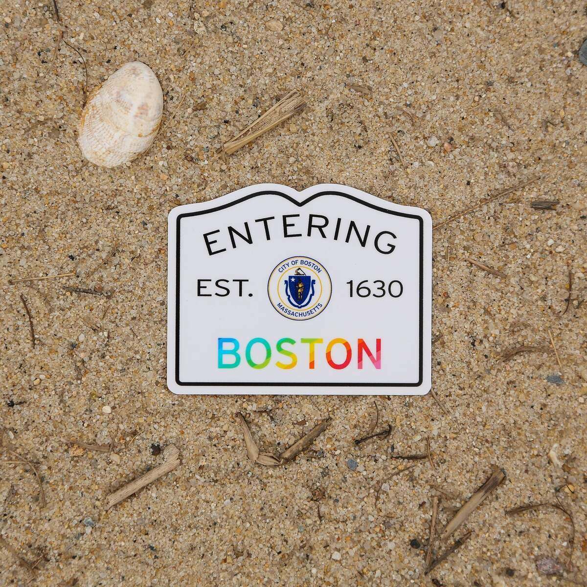 Special Edition Entering Boston Pride Sticker main image