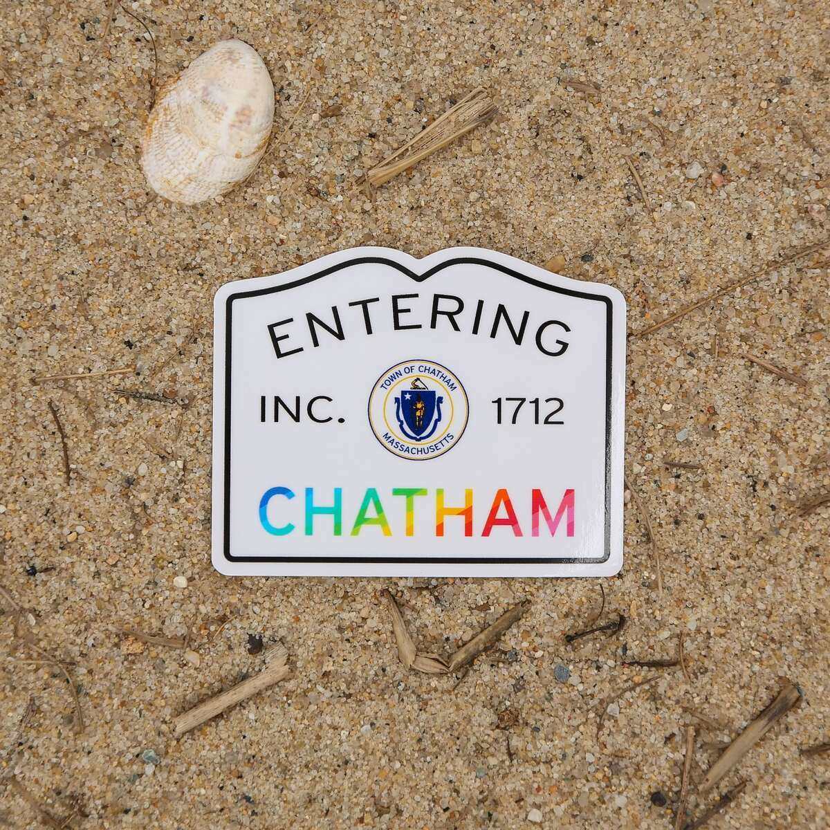 Special Edition Entering Chatham Pride Sticker main image