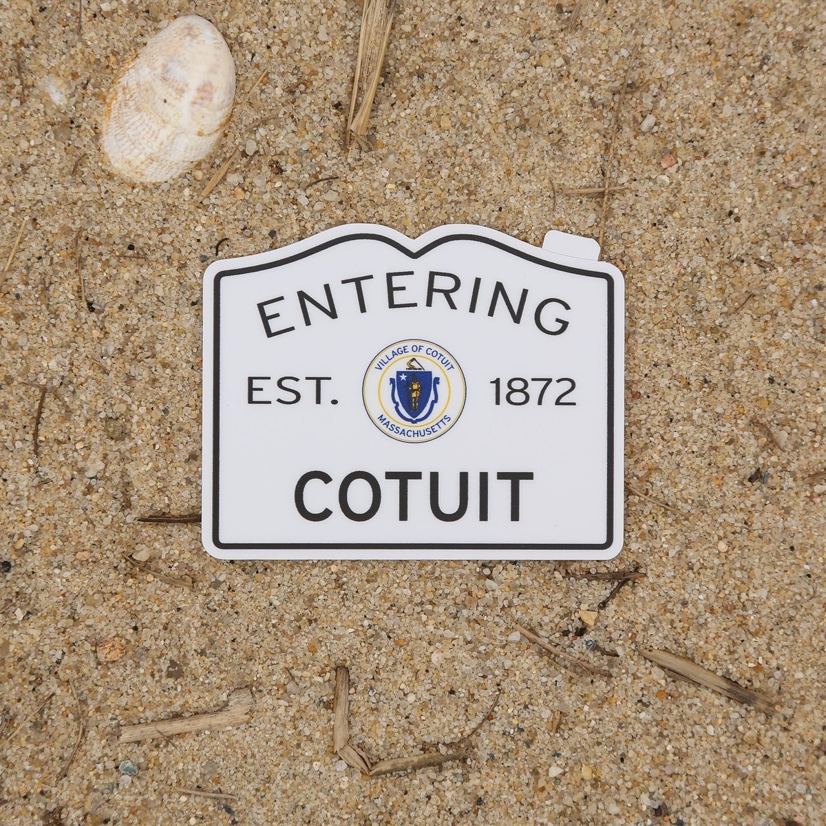 Entering Cotuit Sticker