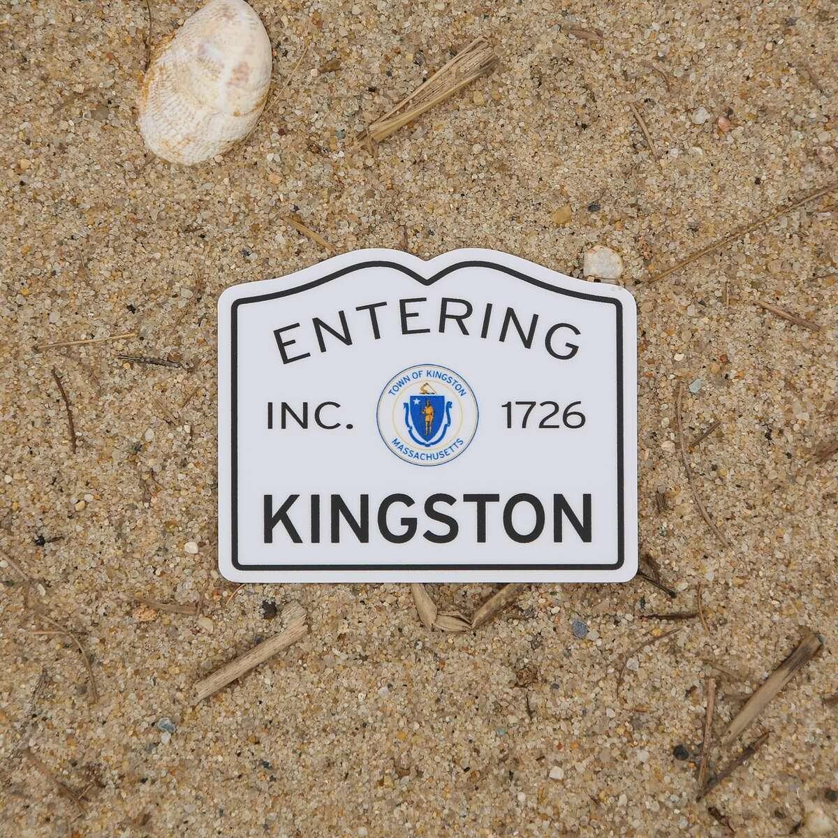 Entering Kingston Sticker
