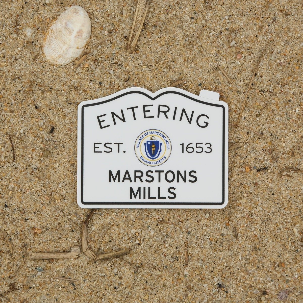 Entering Marstons Mills Sticker