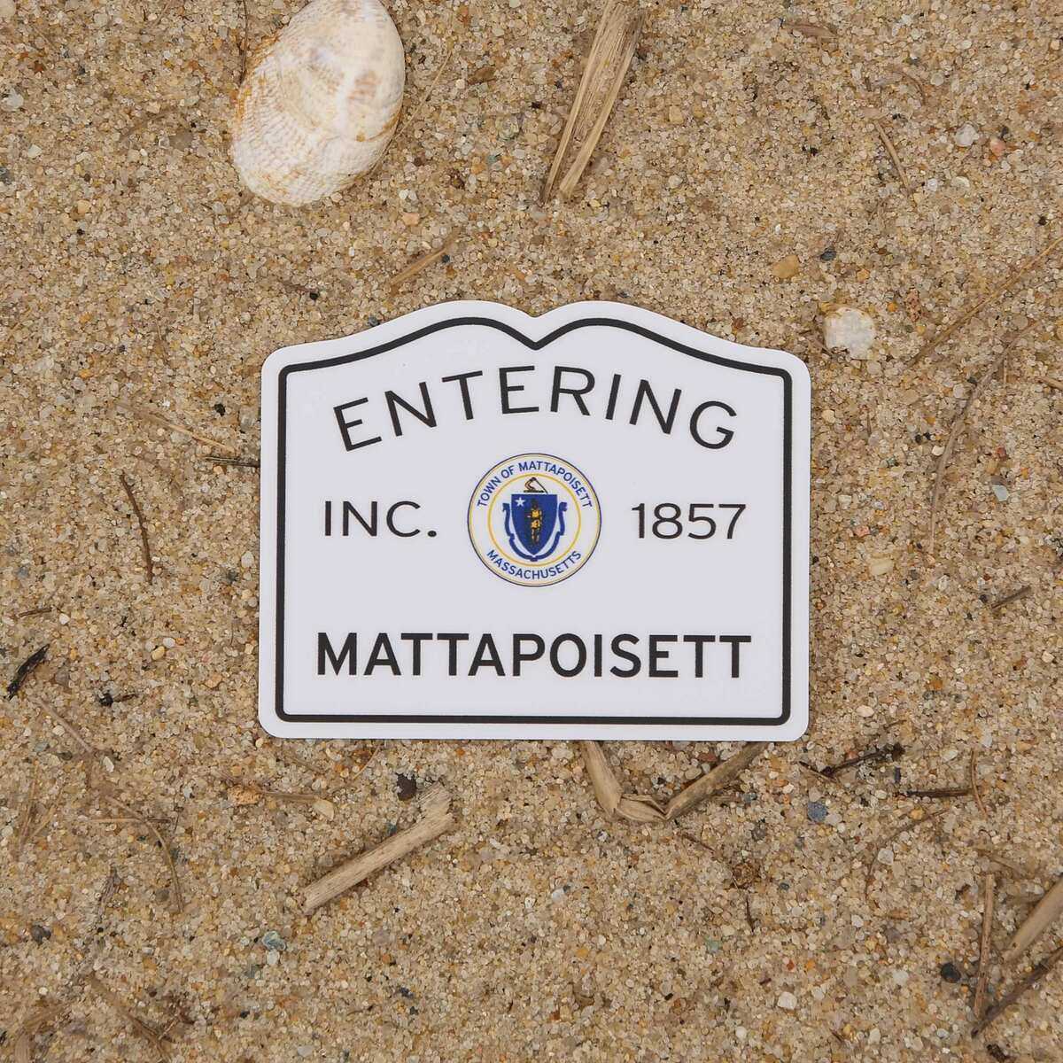 Entering Mattapoisett Sticker
