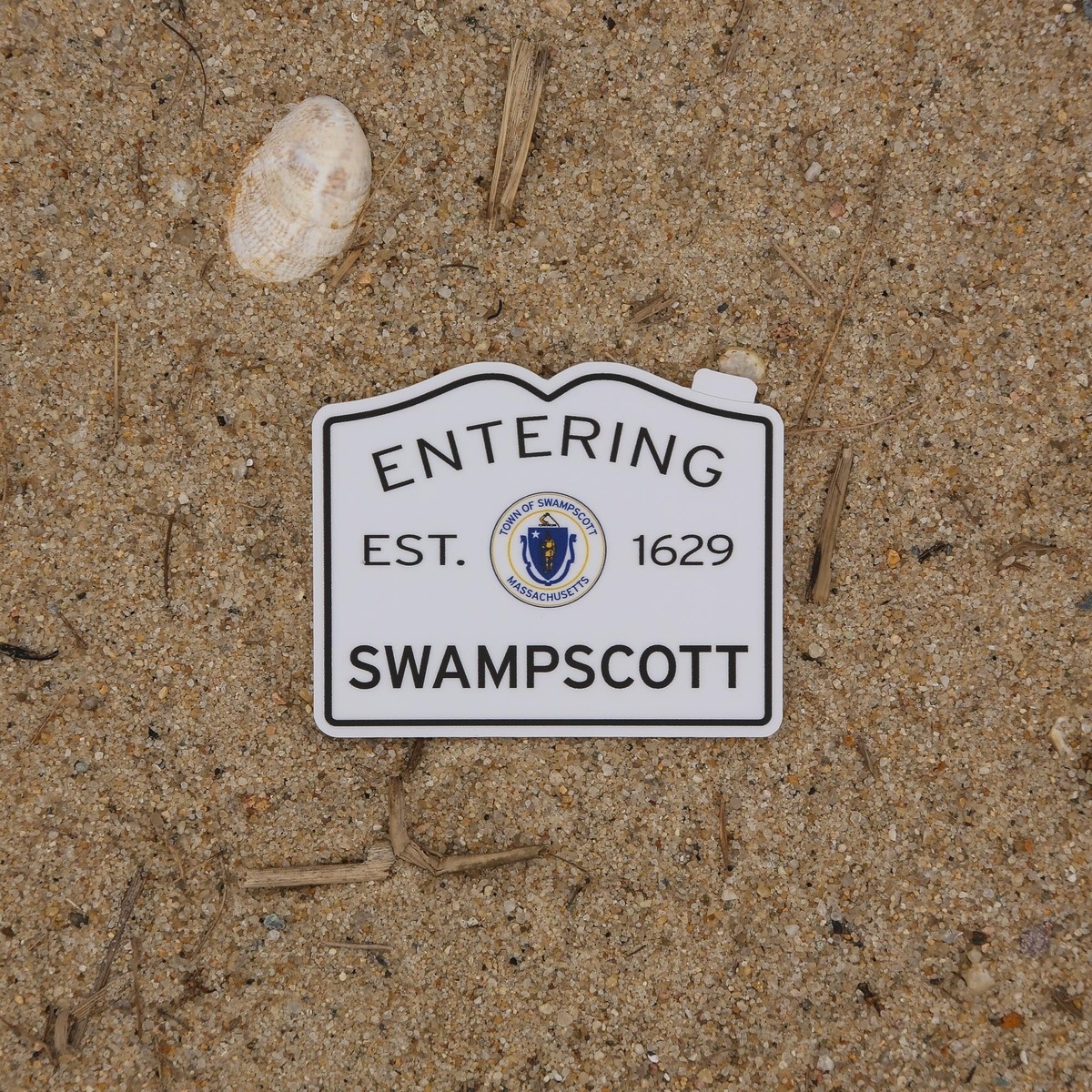 Entering Swampscott Sticker