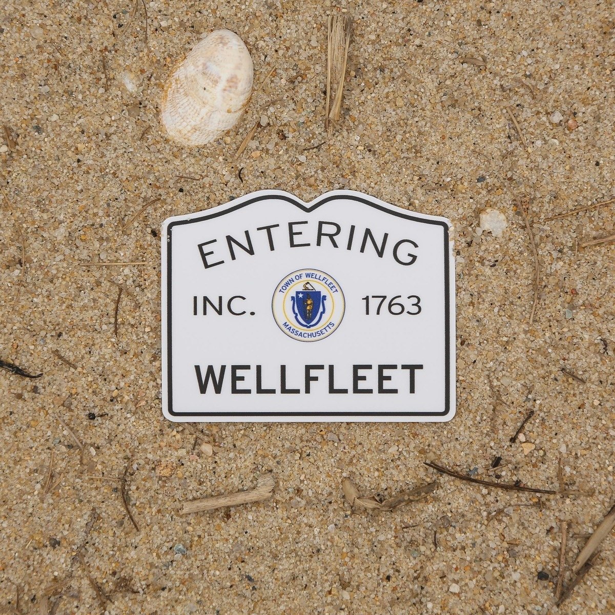 Entering Wellfleet Sticker