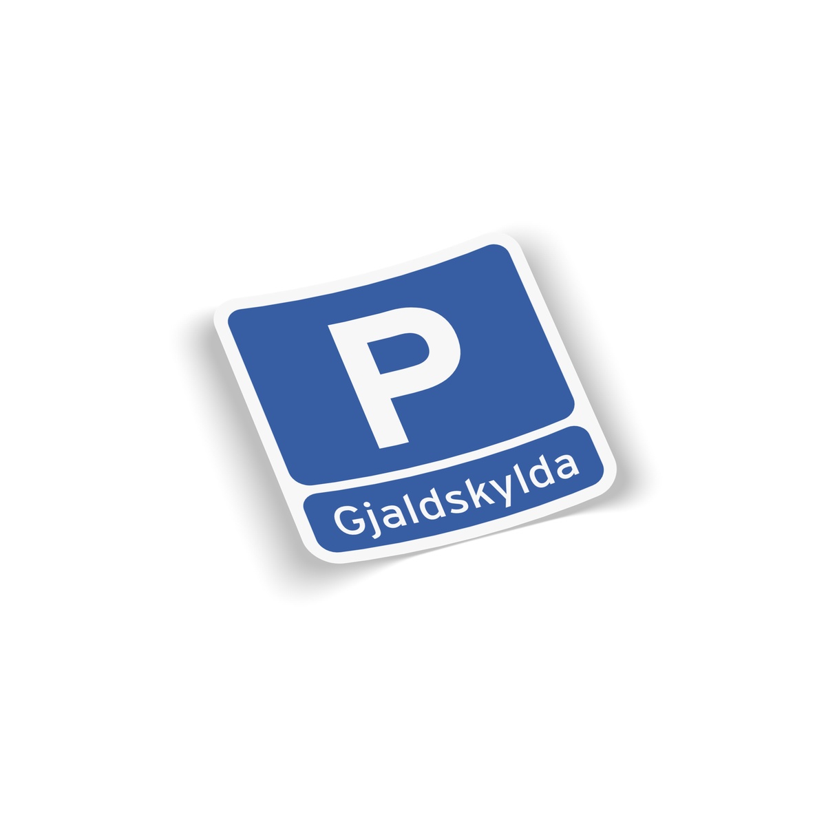 Iceland Gjaldskylda Sticker main image