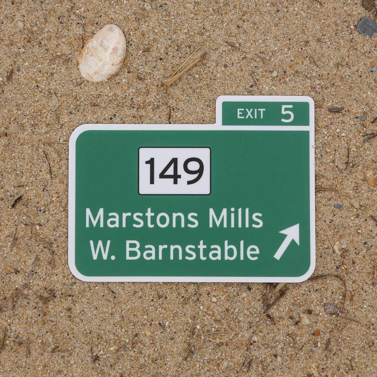 Cape Cod Route 6 Exit 5 Sticker