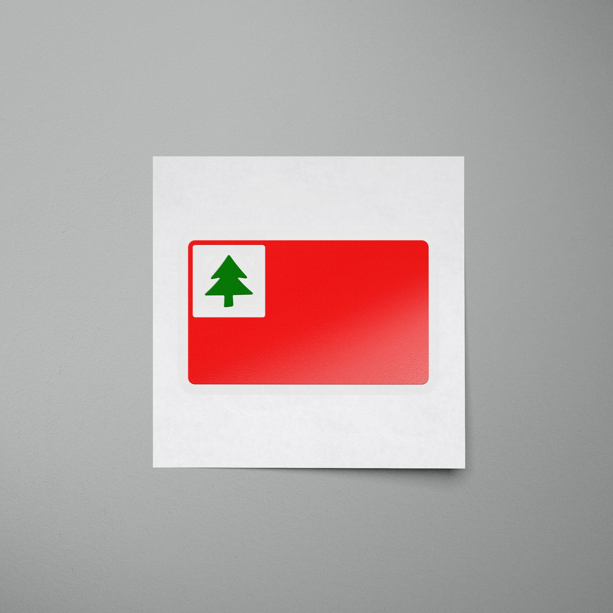 New England Flag Sticker main image