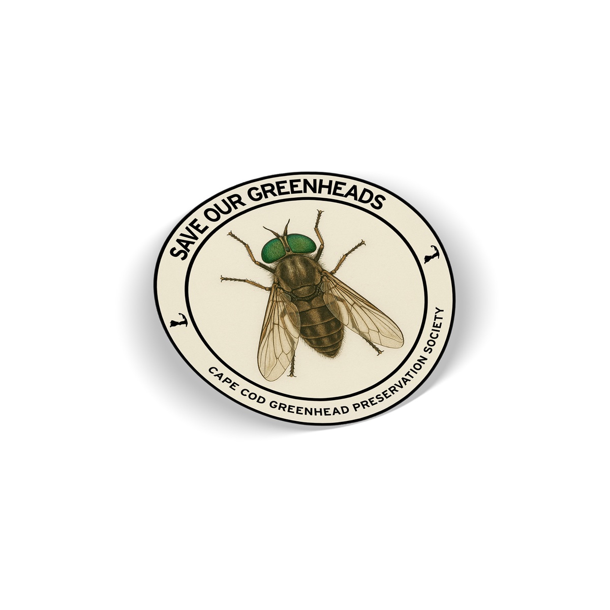 Save Our Greenheads Sticker