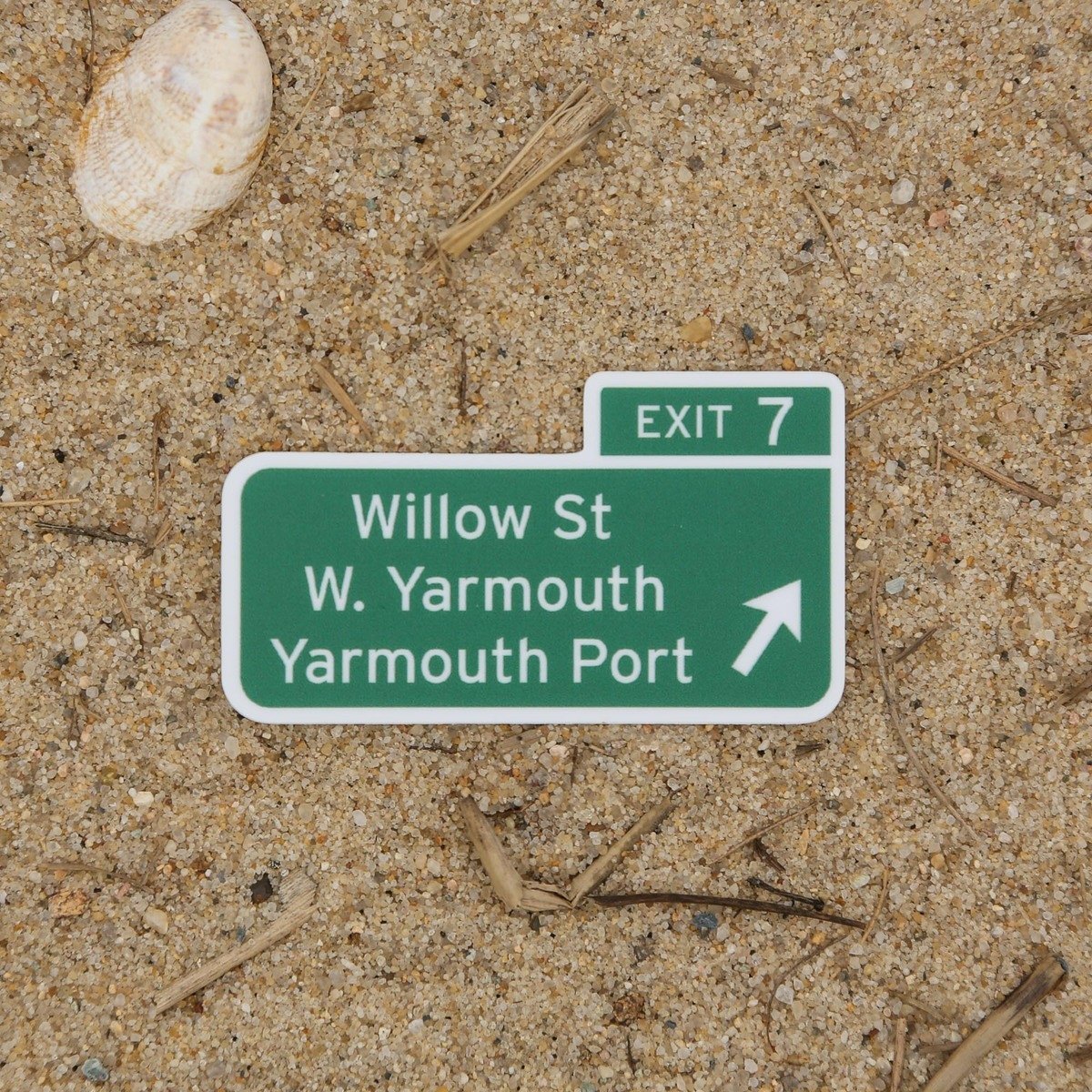 Cape Cod Route 6 Exit 7 Sticker