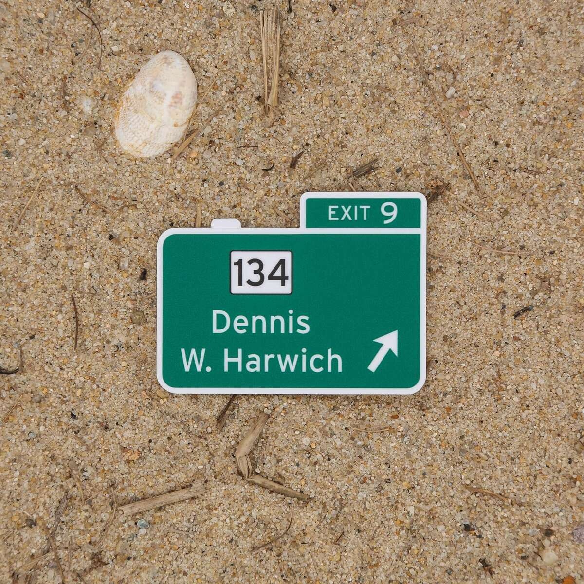 Cape Cod Route 6 Exit 9 Sticker