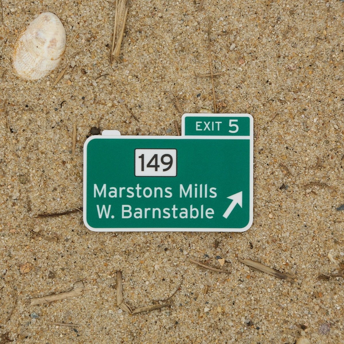 Cape Cod Route 6 Exit 5 Sticker